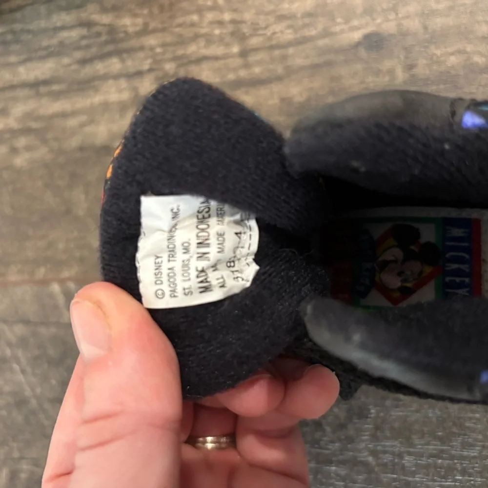 Vintage Disney Kids Sneakers Team Mickey Football